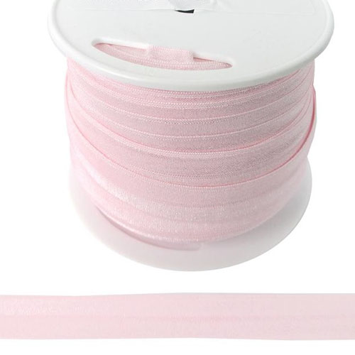 Fold Over Elastic in Baby Pink-Ten (10) Yards 