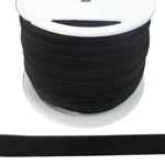 Fold Over Elastic in Black-Ten (10) Yards 