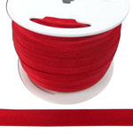 Fold Over Elastic in Red-Ten (10) Yards 