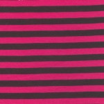 Clown Stripe Cocoa Knit Fabric