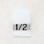 Size 1 / 2 Size Tags 