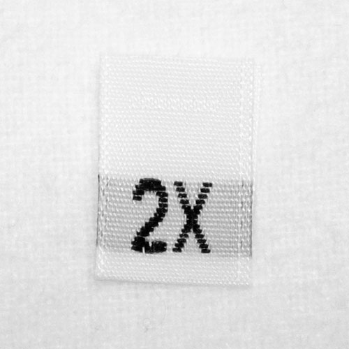 2X Size Tags