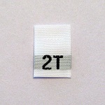 2T Size Tags