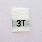 3T Size Tags