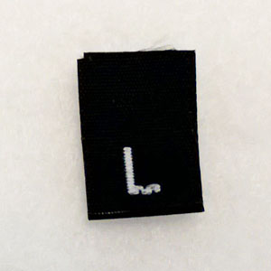 Large Size Tags-Black