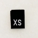 Extra Small Size Tags-Black