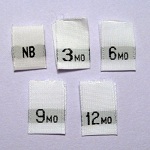 Mixed Size Tags New Born-12 Months