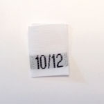 Size 10 / 12 Size Tags