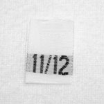Size 11 / 12 Size Tags
