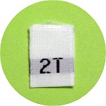 2T Size Tags