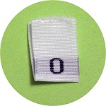 Size 0 Size Tags