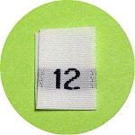 Size 12 Size Tags