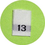 Size 13 Size Tags