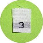 Size 3 Size Tags