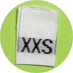 Extra Extra Small Size Tags