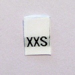 Extra Extra Small Size Tags